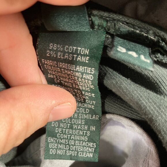 Rodd & Gunn Custom Fit Chino Pants Mens Size 34X32 Dark Green - Picture 6 of 13